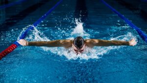 Competitive swimmer