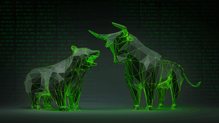 Green Bull v Bear image